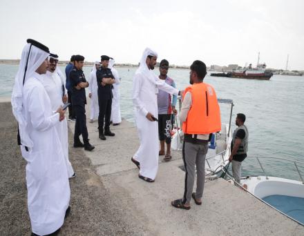 MOT, Relevant Entities Wrap Up Maritime Inspection Campaign at Al Wakra