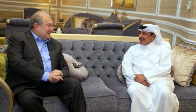 Armenian President Meets with Minister