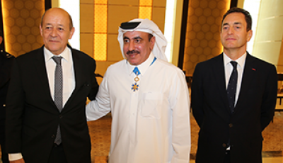 France Honors HE the Minister with Commander of the Legion of Honor