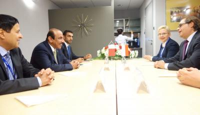 HE The Minister Hold Talks with Polish Minister of Marine Economy
