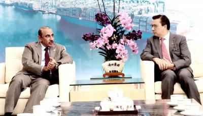 MOTC Minister Meets his Malaysian Counterpart