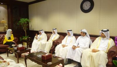 HE Minister Holds Talks with Kuwait State Minister for Housing Affairs 