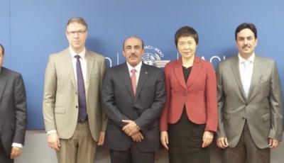 HE Minister Meets with ICAO Secretary General
