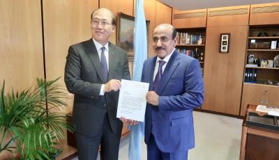 HE Minister Meets with IMO Secretary-General