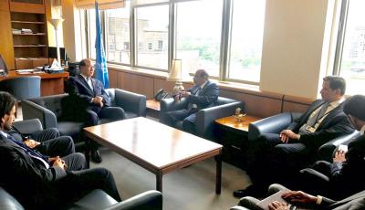 HE Minister Meets with IMO Secretary General