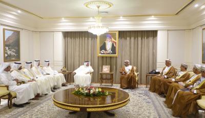 HE Minister Meets with Omani Counterpart