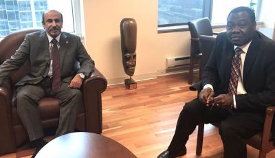 HE Minister Meets with President of the ICAO Council