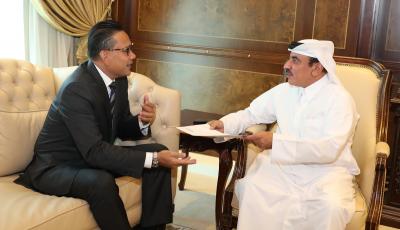 HE Minister Receives Missive from Singaporean Minister  