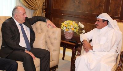 HE The Minister Meets with German State Secretary for Economic Affairs and Energy