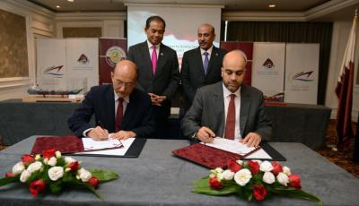 HE Minister Witnesses Signing of Agreement between MWANI Qatar, Malaysian Companies 
