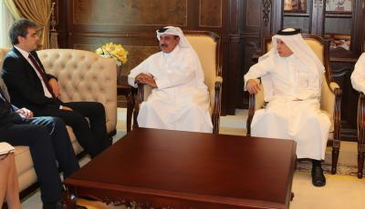 HE the Minister Meets with European Commission Delegation