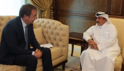 HE the Minister receives message from Serbian Deputy Prime Minister and Minister of Construction, Transport and Infrastructure 