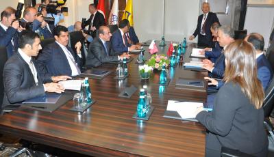 HE the Minister Meets with Turkish Counterpart