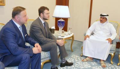 HE Minister Meets with Ukraine Infrastructure Minister