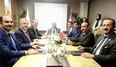 HE Minister Meets with Turkish Counterpart