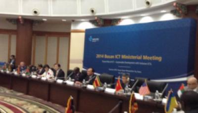 H.E. Dr. Hessa Al-Jaber Attends the 2014 Busan ICT Ministerial Meeting