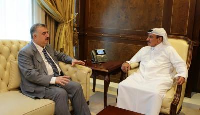 Minister Meets with Iraqi Ambassador