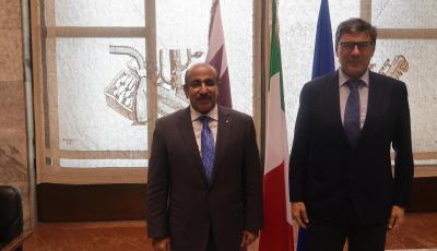 Minister Meets with Italian Economic Development Minister