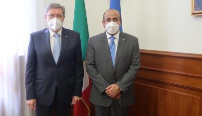 Minister Meets with Italian Sustainable Infrastructures Minister