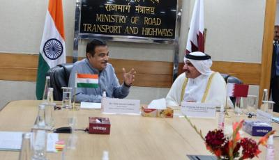 Minister Holds Talks with Indian Road Transport Minister