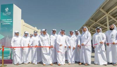 وزير المواصلات يفتتح مستودع حافلات لوسيل الأكبر عالميا للحافلات الكهربائية