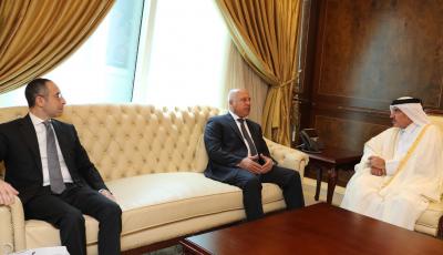 Minister Meets with Egyptian Counterpart