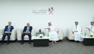 Minister Meets with Egyptian Counterpart