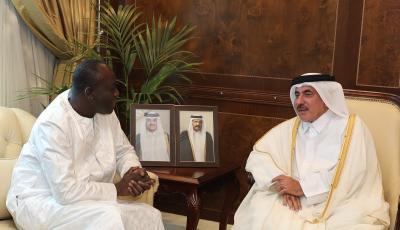 Minister Meets with Gambian Counterpart