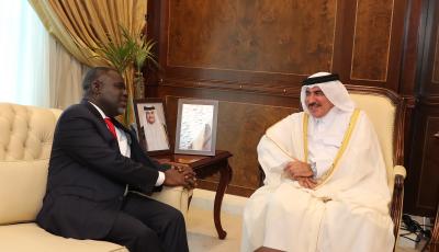 Minister Meets with Ghanian Counterpart