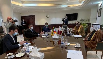 Minister Meets with Iranian Counterpart