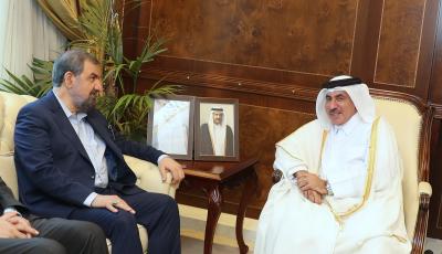 Minister Meets with Iran’s Vice-President for Economic Affairs