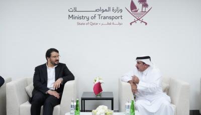 Minister Meets with Iran’s Roads, Urban Development Minister