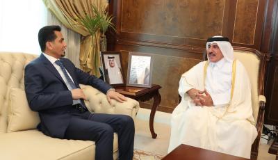 Minister Meets with Iraqi Counterpart 