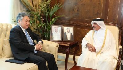 Minister Meets with Kyrgyz FM