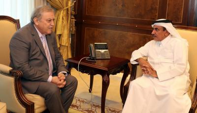 Minister Meets with Russian Ambassador