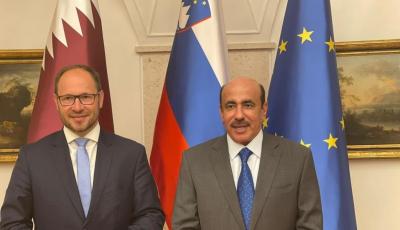 Minister Meets with Slovenia Infrastructure Minister