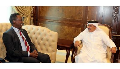 Minister Meets with Somalia Minister of Commerce 