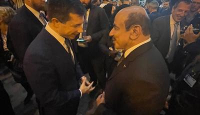 Minister Meets with U.S. Counterpart