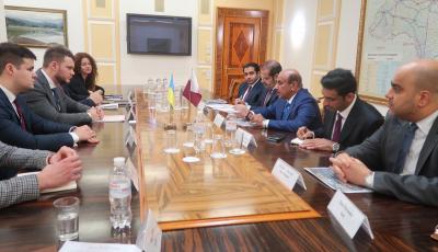 Minister Meets with Ukraine Infrastructure Minister 