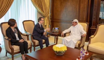 Minister Meets with UN Delegation