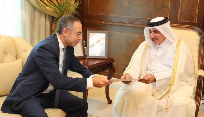 Minister Receives Two Messages from Egyptian Counterpart