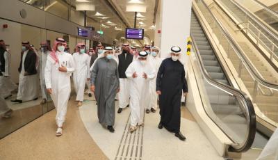 Minister, Saudi Counterpart Visit Doha Metro