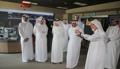 Minister Views World Cup Preparations at Air Navigation Facilities