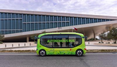 Ministry Rolls Out Self-Driving Minibus Trial at QF Campus