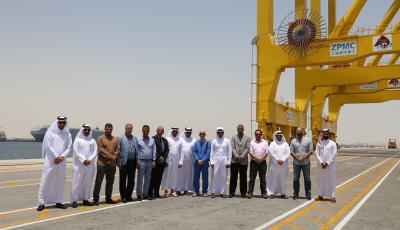 Moroccan Delegation Visits Hamad Port