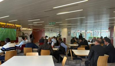 MOT Establishes Fan Zone at IMO Premises