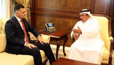 MOTC Minister Meets with Iraqi Communications Minister