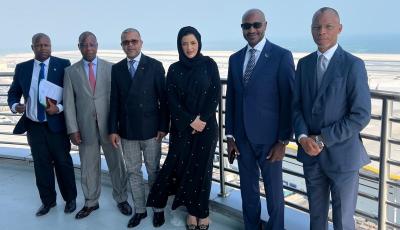 Mozambique Minister Visits HIA’s Control Tower