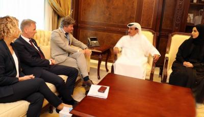 Minister Meets with MSC Chief Operating Officer