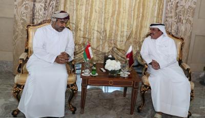 HE The Minister Meets with Omani, Kuwaiti Officials